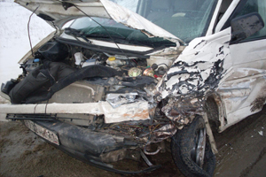 На рязанском участке М5 по вине пьяного водителя столкнулись три авто